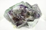 Clear Cubic Fluorite Crystals with Phantoms - Yaogangxian Mine #215779-1